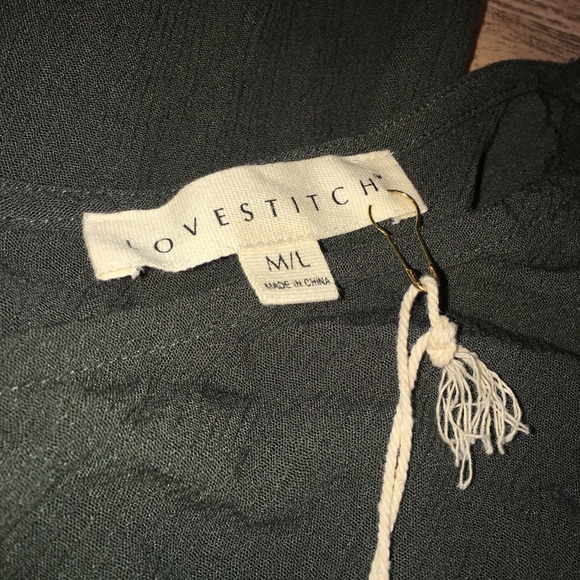 Boho Maxi Dress with Pockets M/L NWT - Picture 4 of 6